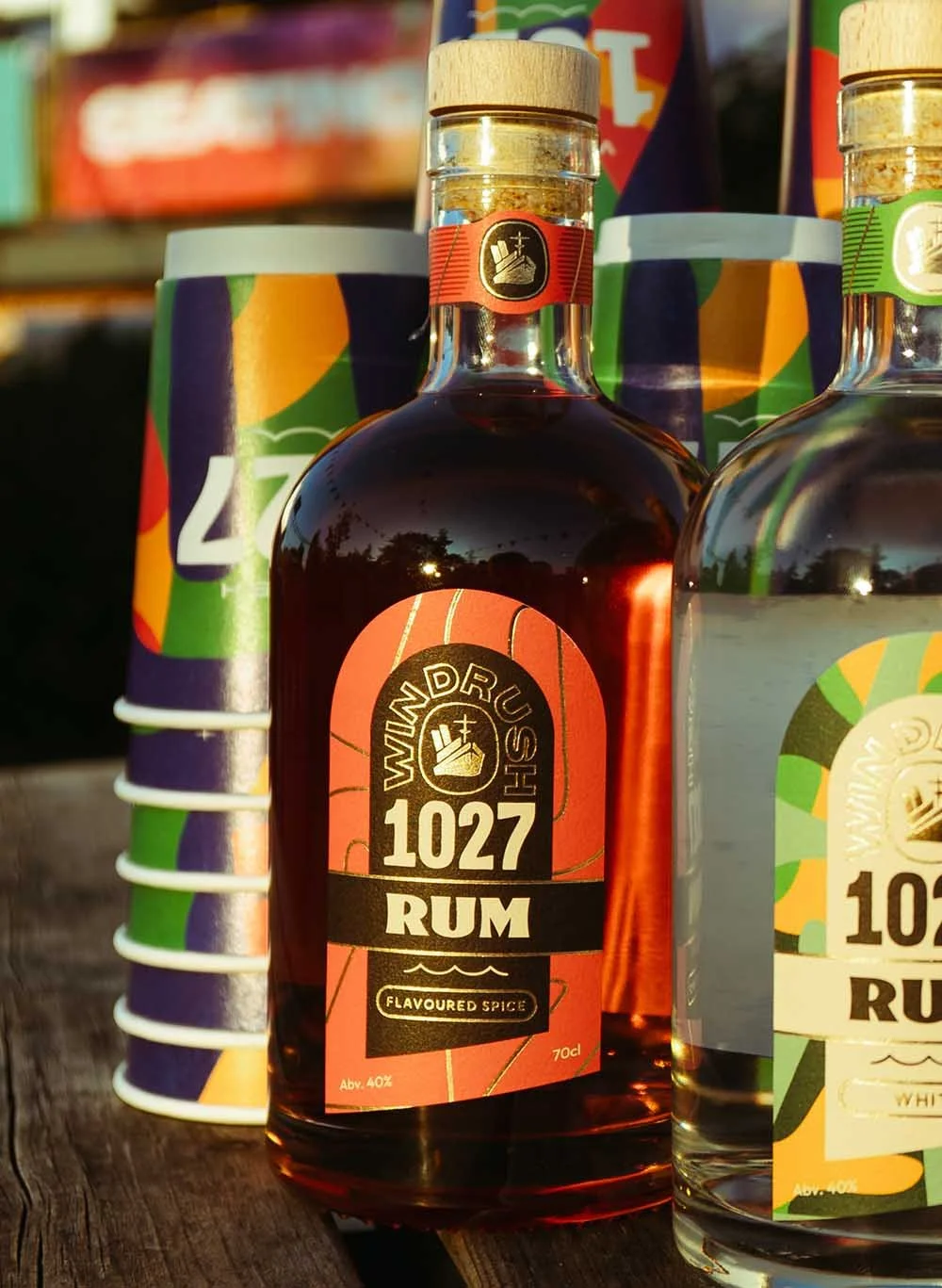 Windrush 1027 Spiced Rum (70cl, 40%) — The Rum Company - British